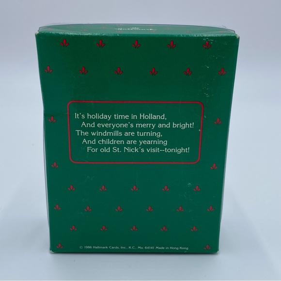 Vintage 1986 Hallmark Keepsake Windows of the World #2 Holland Dutch Ornament - Picture 8 of 8